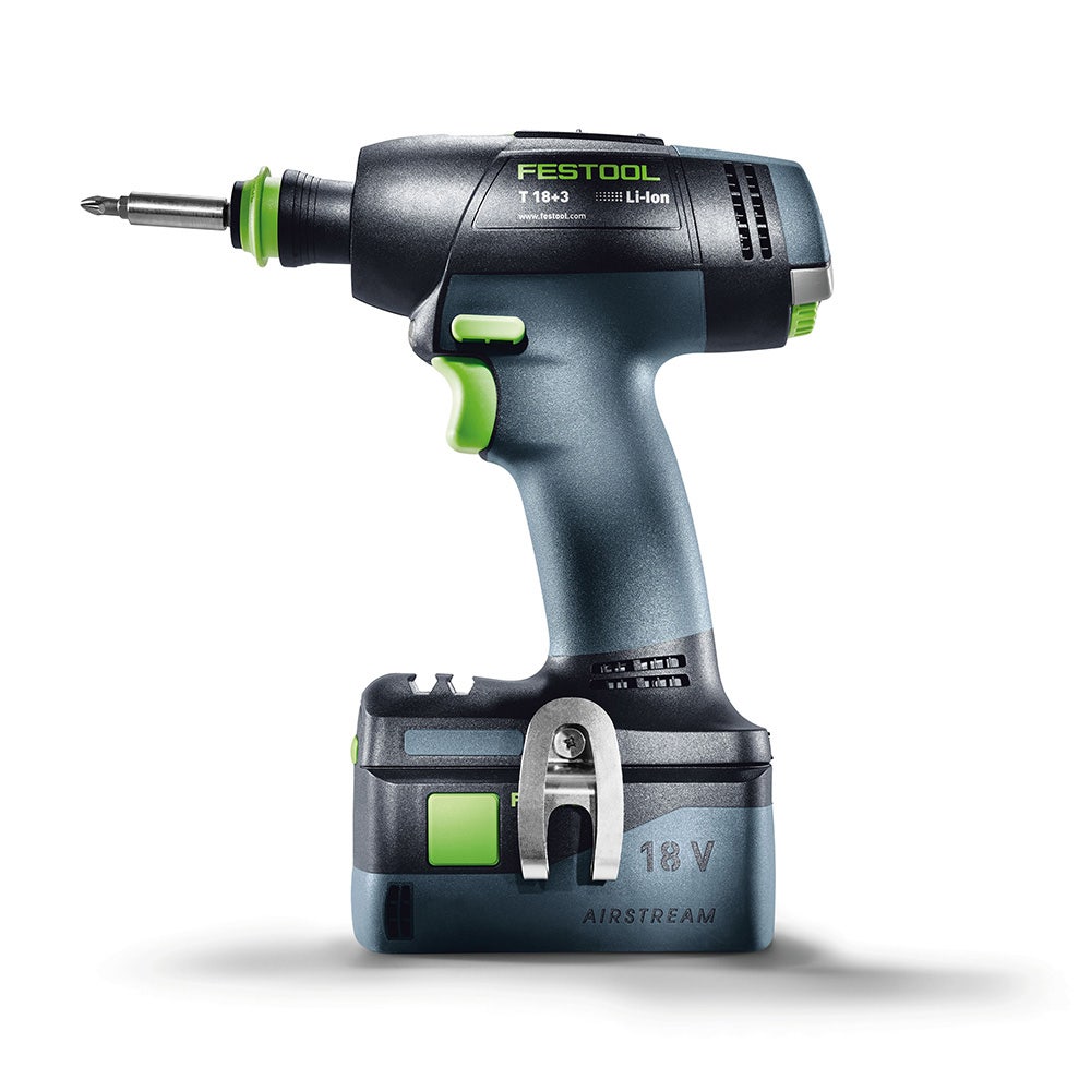 Furadeira FESTOOL 18V sem escova 12mm 2 x 5.2Ah T 18 Plus Li 574757