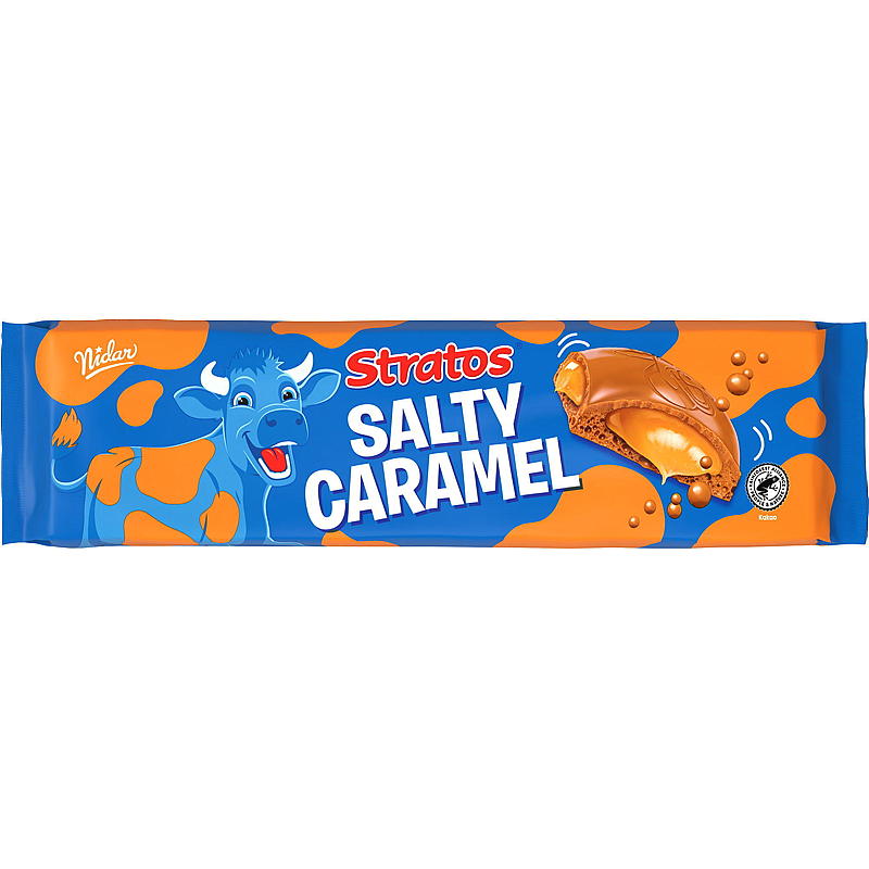 Nidar Stratos Caramello Salato piatto grande 190 g Nidar