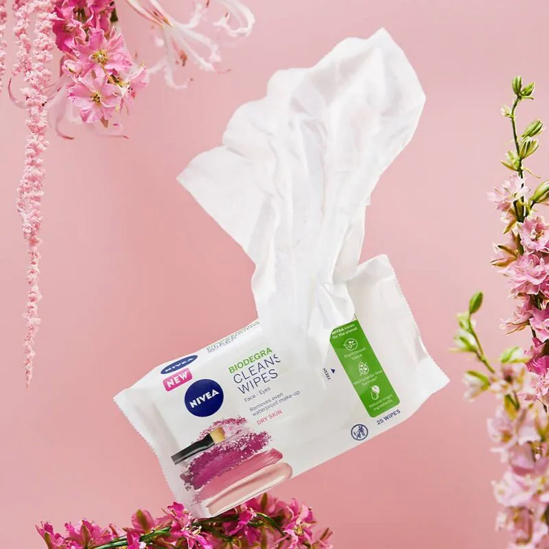 Nivea Visage Chusteczki Łagodzące do demakijażu