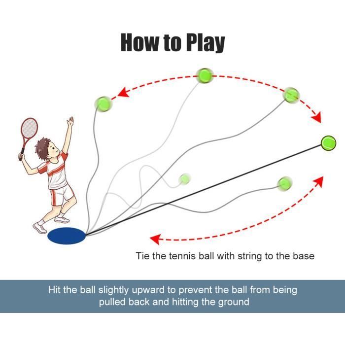 Tennistrainingsset - Tennistrainingsmateriaal - Zelfstudietool voor kinderen
