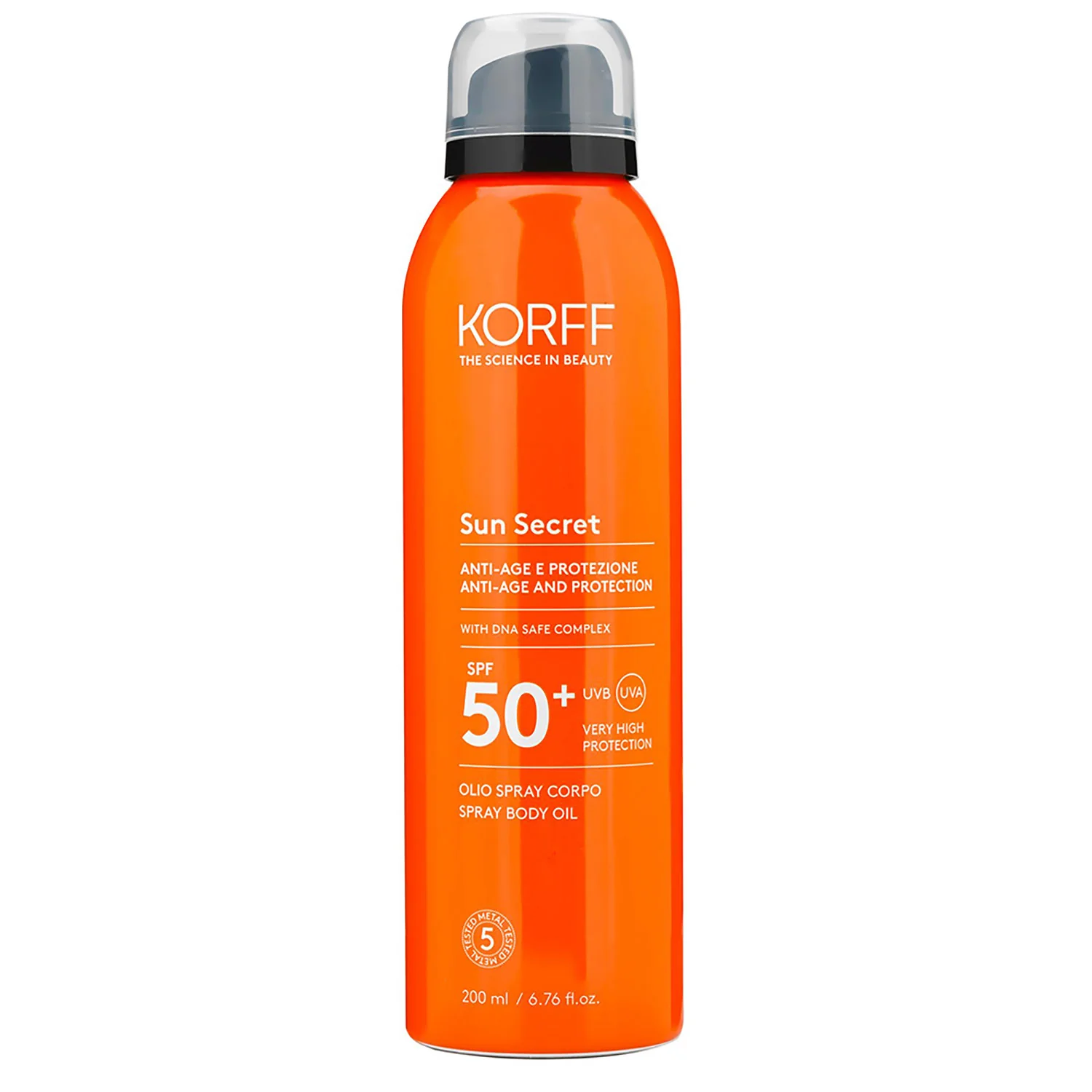Sun Care Sun Secret Olio Spray Dry Touch SPF50+ - Olio solare corpo alta prot.