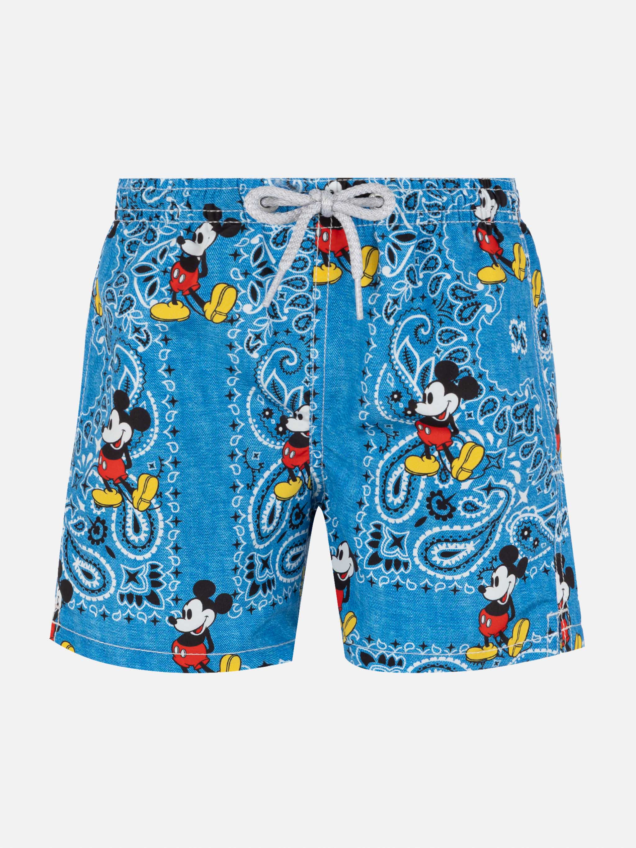 Middellange jeansbadpak met Mickey Mouse-print | DISNEY® SP