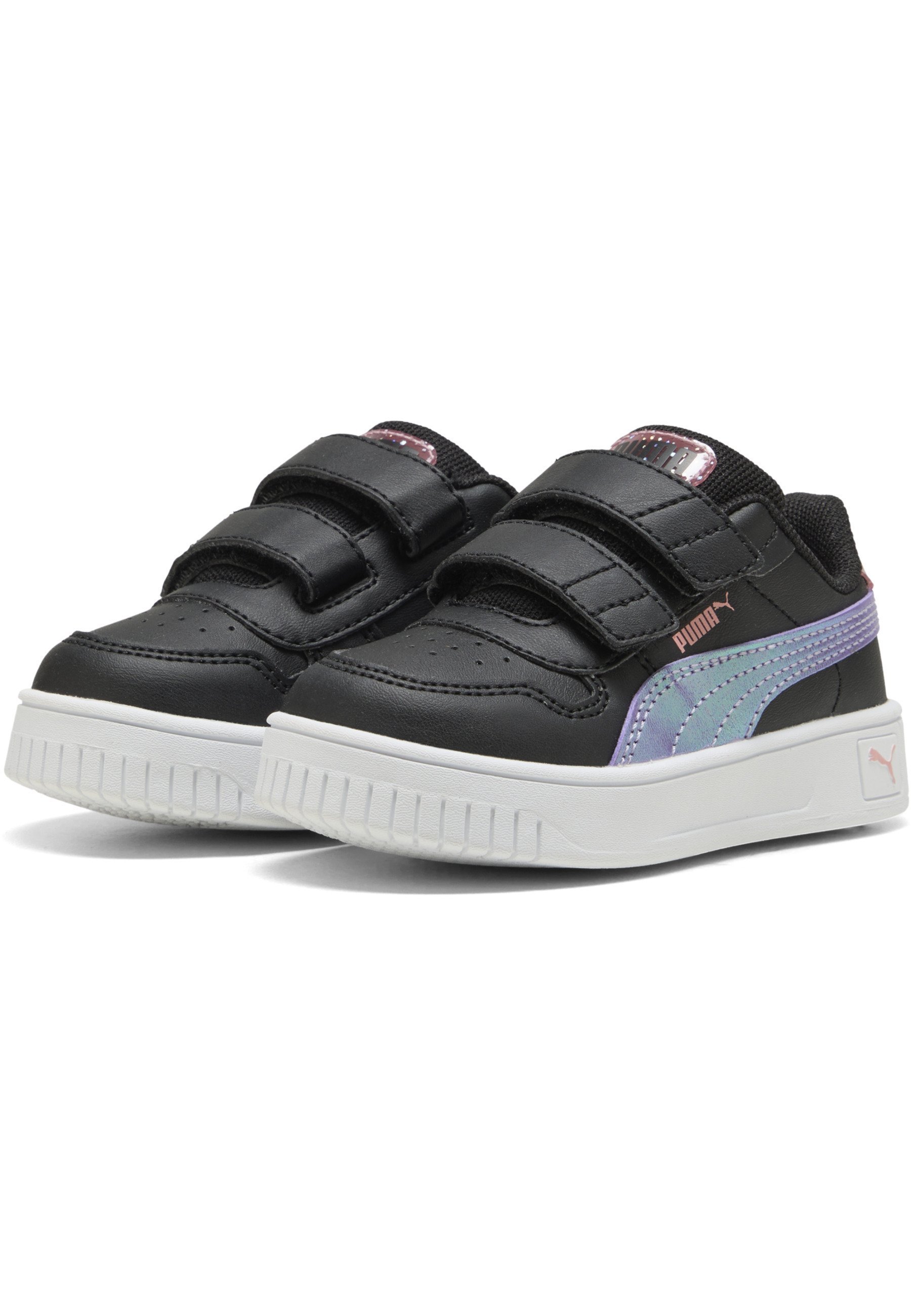 Puma CARINA STREET BLURRY DREAMS - Babyschoenen - zwart lavendel alert roze fruit