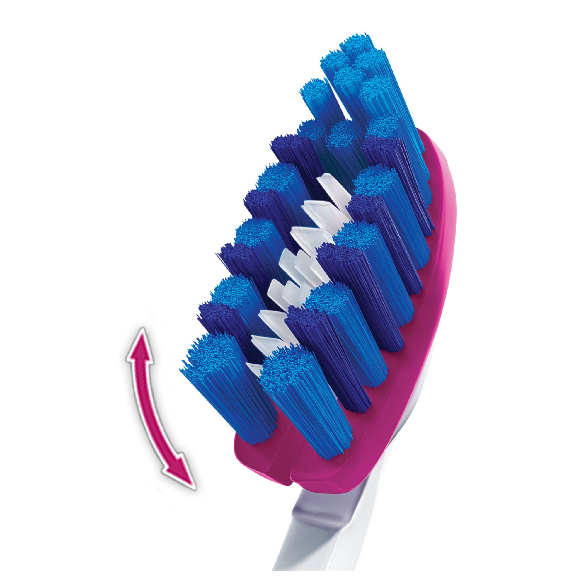 Pro-flex 3D balta zobu birste Zobu birstes