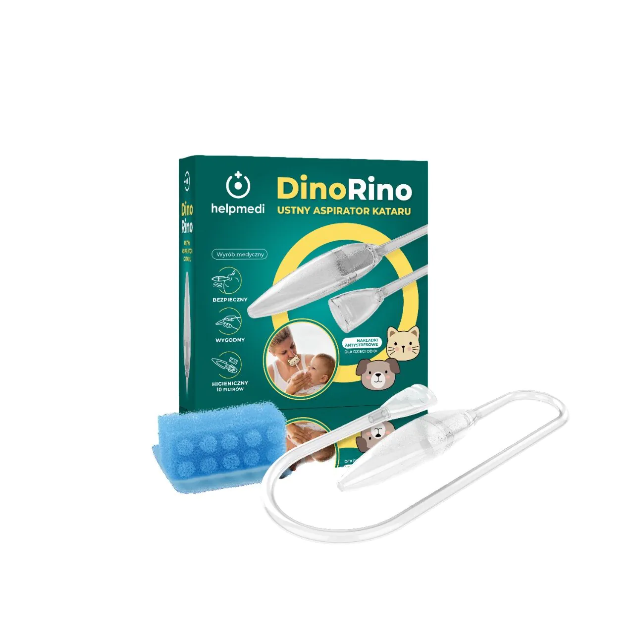 HelpMedi DinoRino Ustny Aspirator Kataru 1 Sztuka