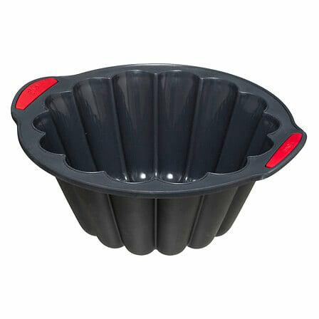 FORMA DO PIECZENIA babki 22,7 cm SILIKONOWA szara 1,9 L