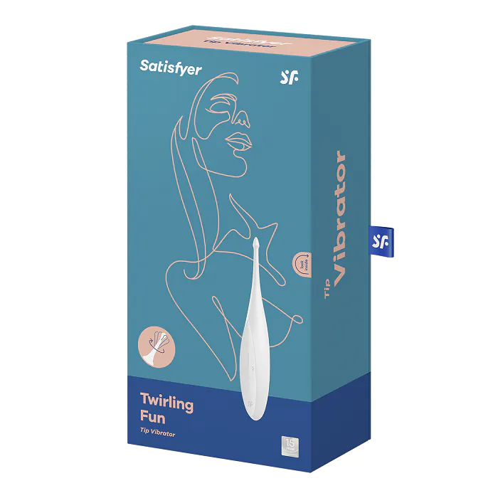 Satisfyer Masażer Twirling Fun White