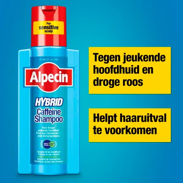 Alpecin Hybrid kofeínový šampón<br>250ml