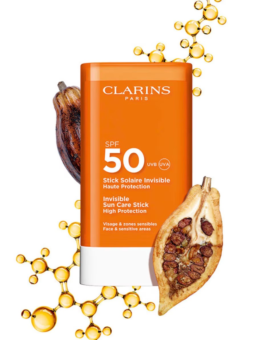 CLARINS Sun Care Face Stick invizibil pentru protecție solară SPF 50