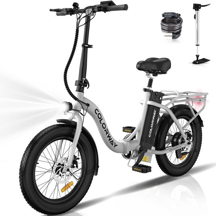 COLORWAY Vélo électrique Pliable 20