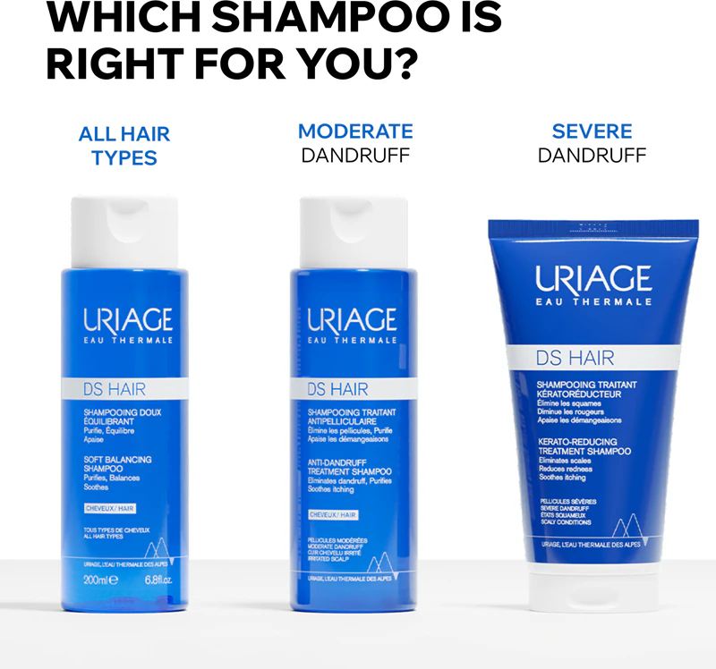 Uriage DS HAIR Zachte Balancerende Shampoo voor de gevoelige huid