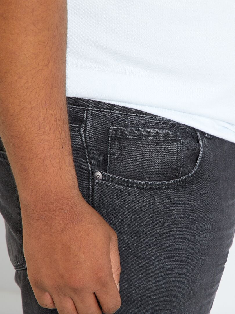 Pantalones vaqueros regulares - L32 - GRIS