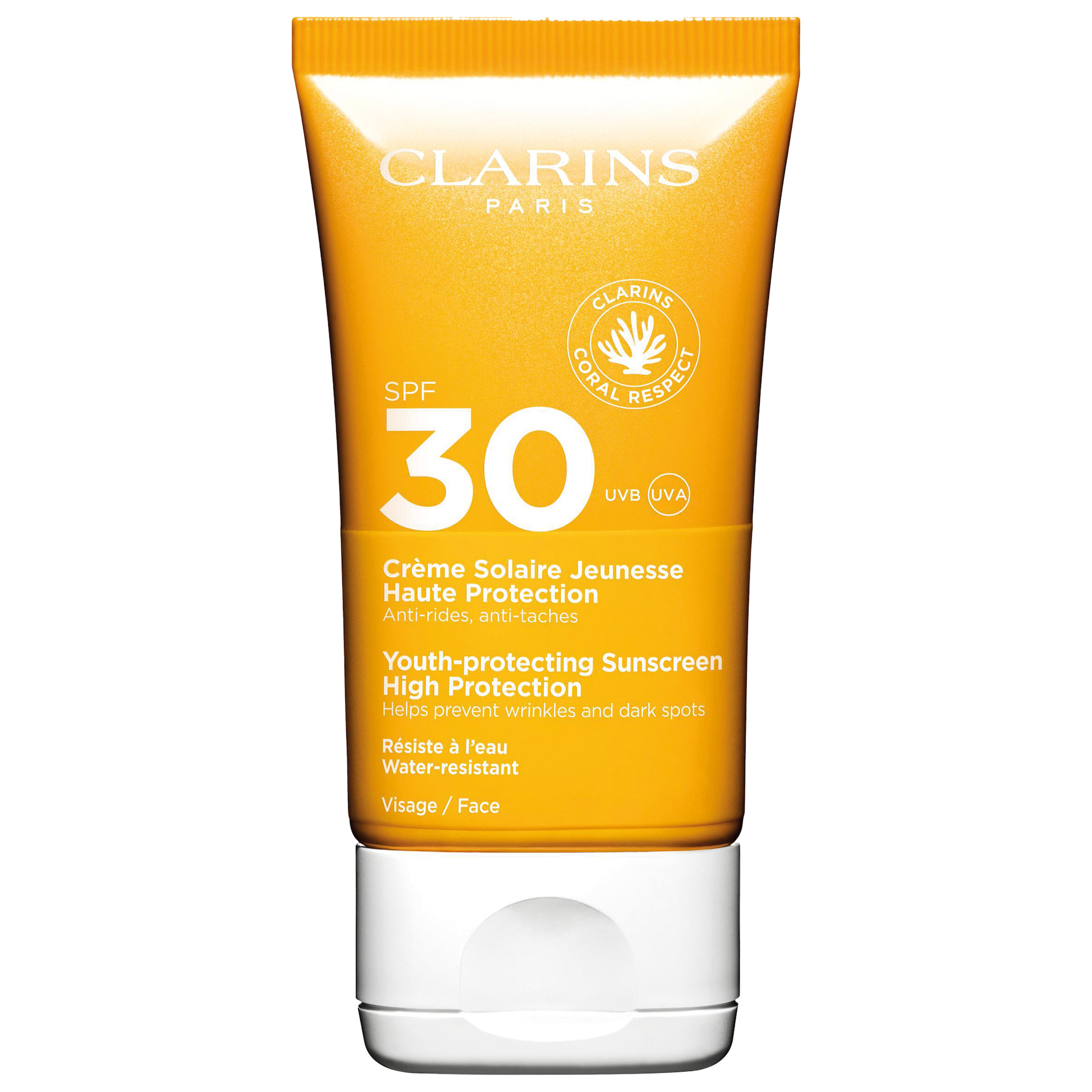 Cremă de protecție solară cu protecție pentru tinerețe SPF30 50 ml - Clarins