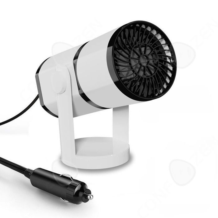 Calefactor para coche de 12 V y 150 W, calefactor con ventilador 2 en 1 para coches, descongela y desempaña rápidamente el interior del coche.
