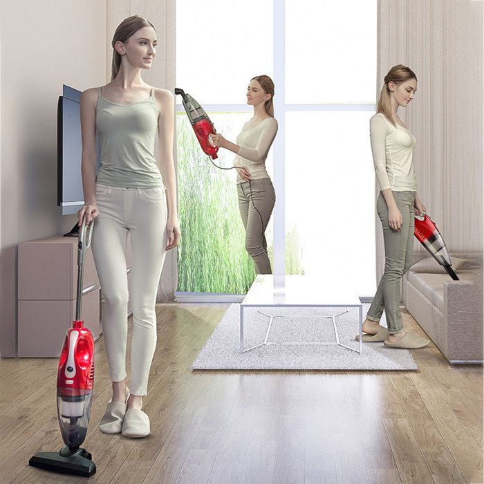 Aspirapolvere senza fili - VINSIC - 18000 Pa - Filtro HEPA - Per solidi e liquidi - 1,8 litri - 150 W - 76 dB