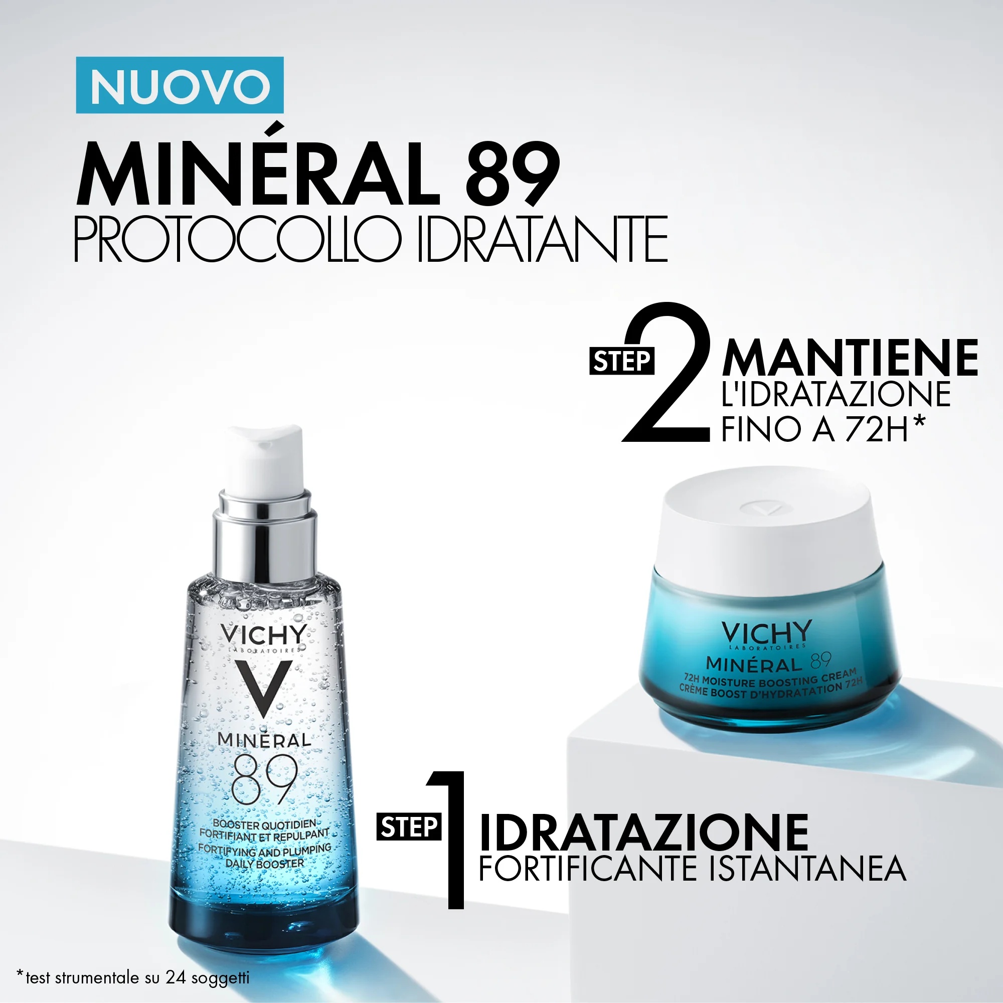 VICHY Vichy Minéral 89 Crème Légère 72H 50 ml Hydratante