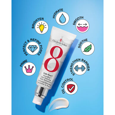 Elizabeth Arden Eight Hour Daily HydraPlay Fluid Face Cream, Perfektionerande återfuktande ansiktskräm, 45 ml