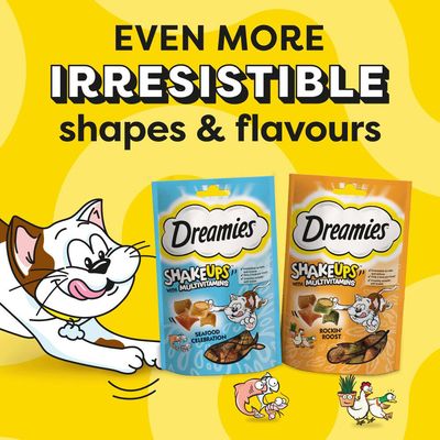 Dreamies Shakeups - Feestelijke zeevruchten