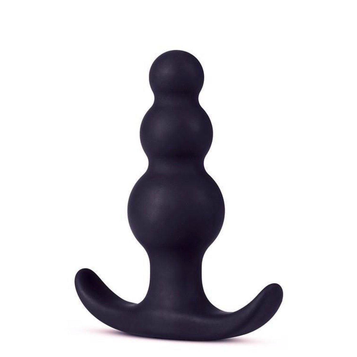 Blush Anal Adventure Platinum pērlīšu aizbāznis, melns