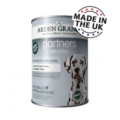Arden Grange Partners Sensitive - Λευκό Ψάρι με Πατάτα