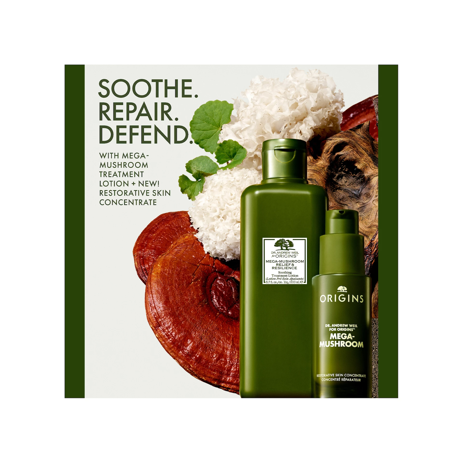 Dr. Weil Mega-Mushroom Restorative Skin Concentrate 30 ml - Origins