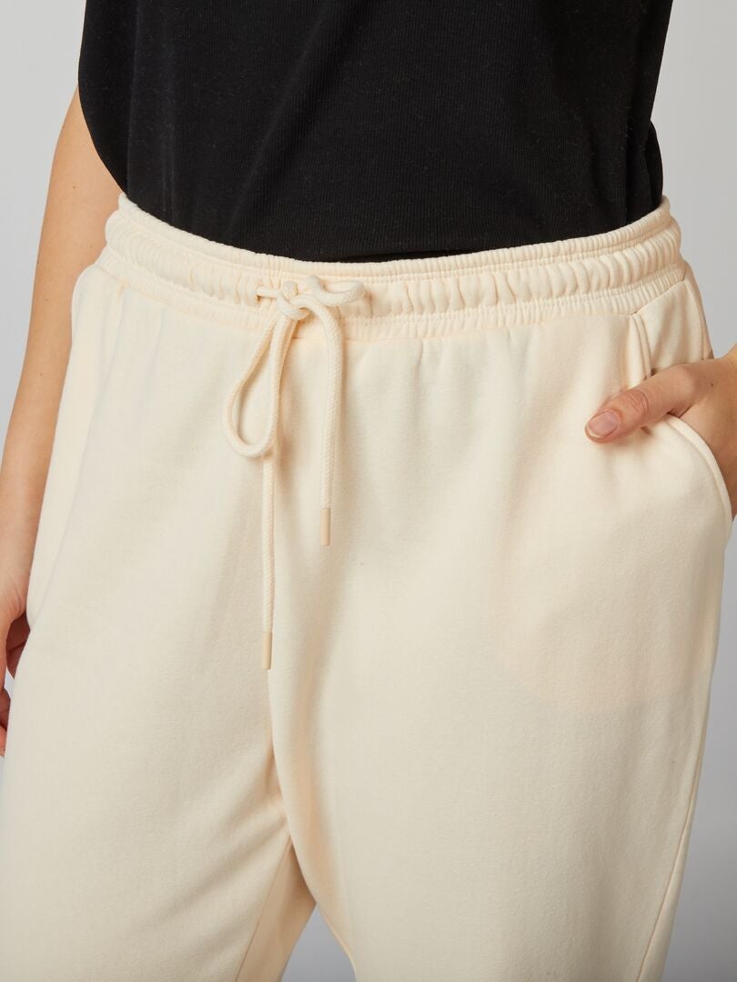 Joggingbroek - WIT