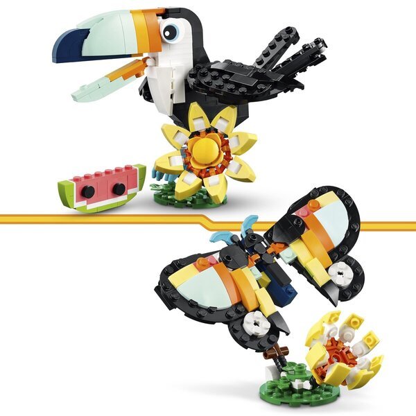 LEGO Creator 31173 Divje živali 3 v 1: Tropski tukan