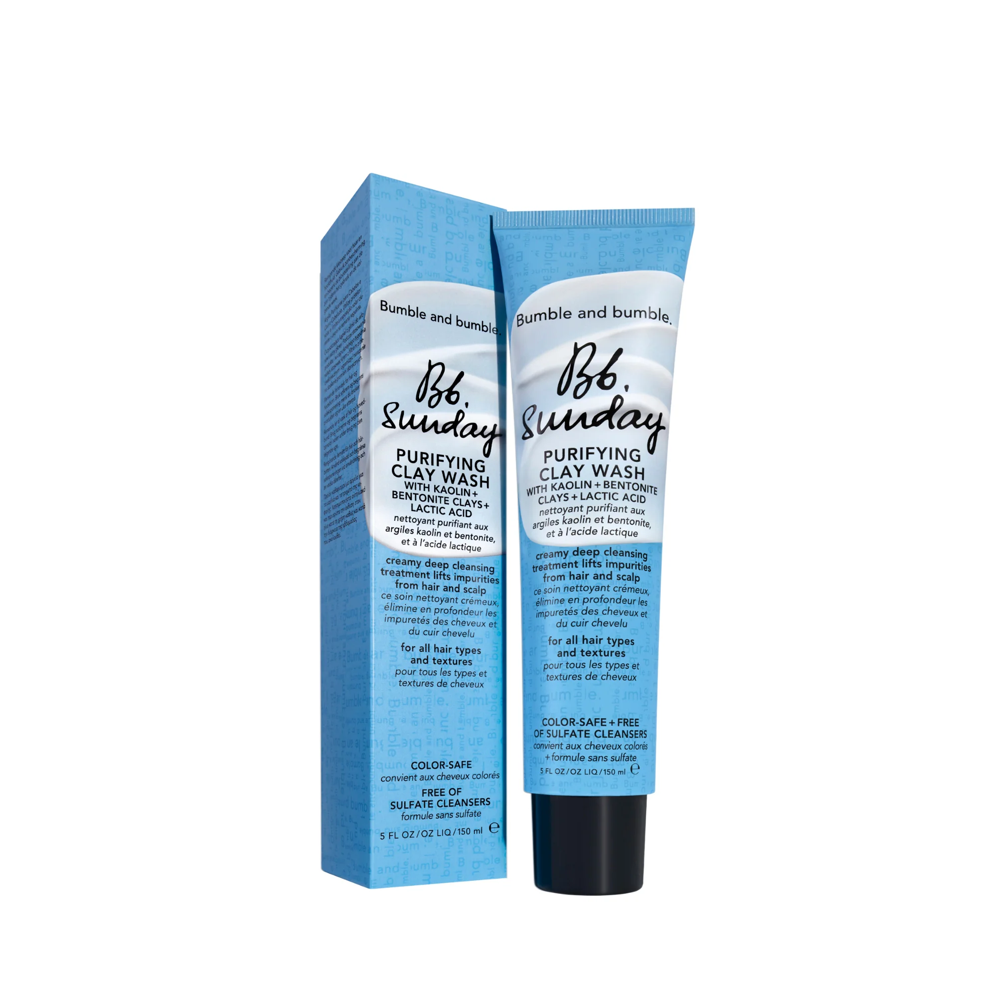 Sunday Purifying Clay Wash - Shampoo Purificante, Trattamento Cuoio Capelluto