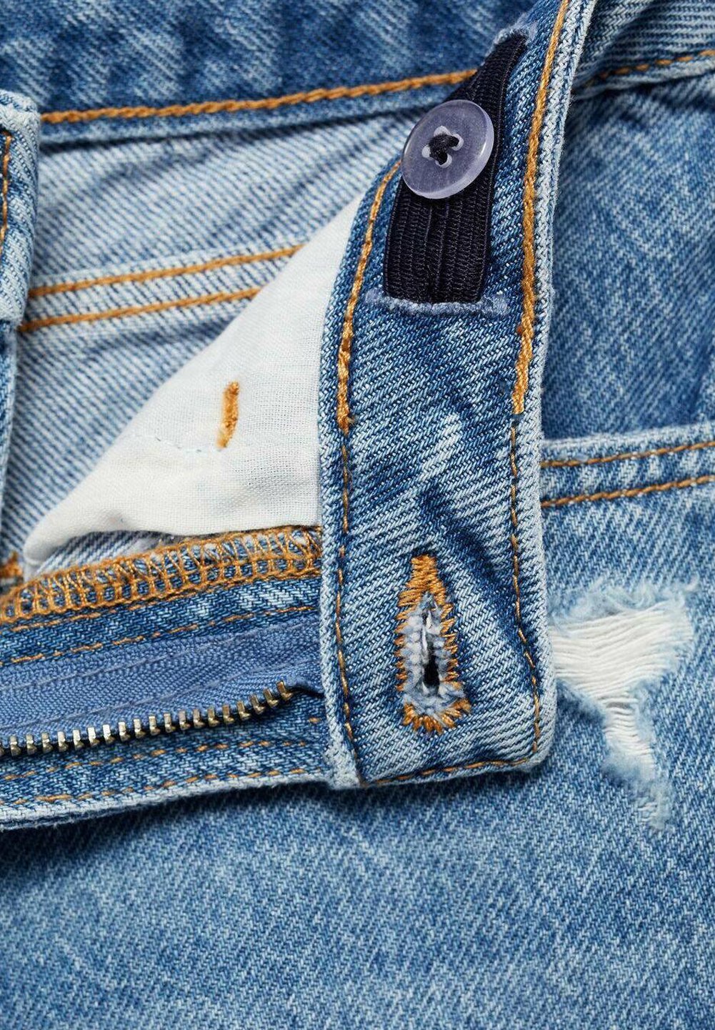 Jean évasé Mango Kids - bleu