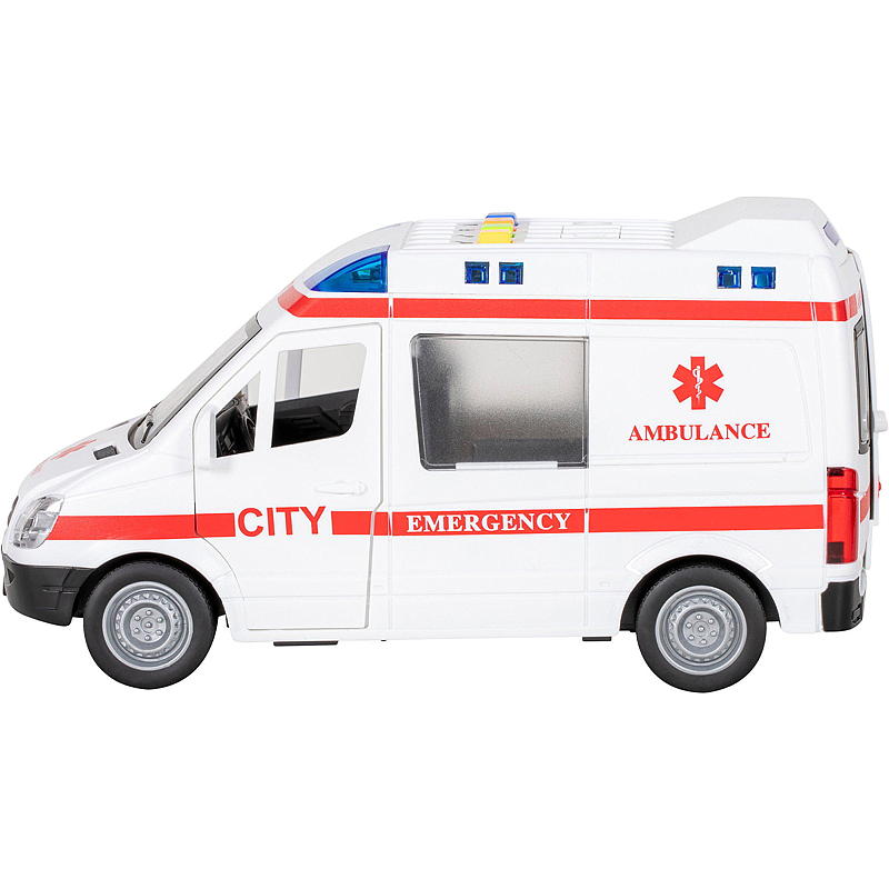 Ambulancia FunToys a escala 1:16 autopropulsada