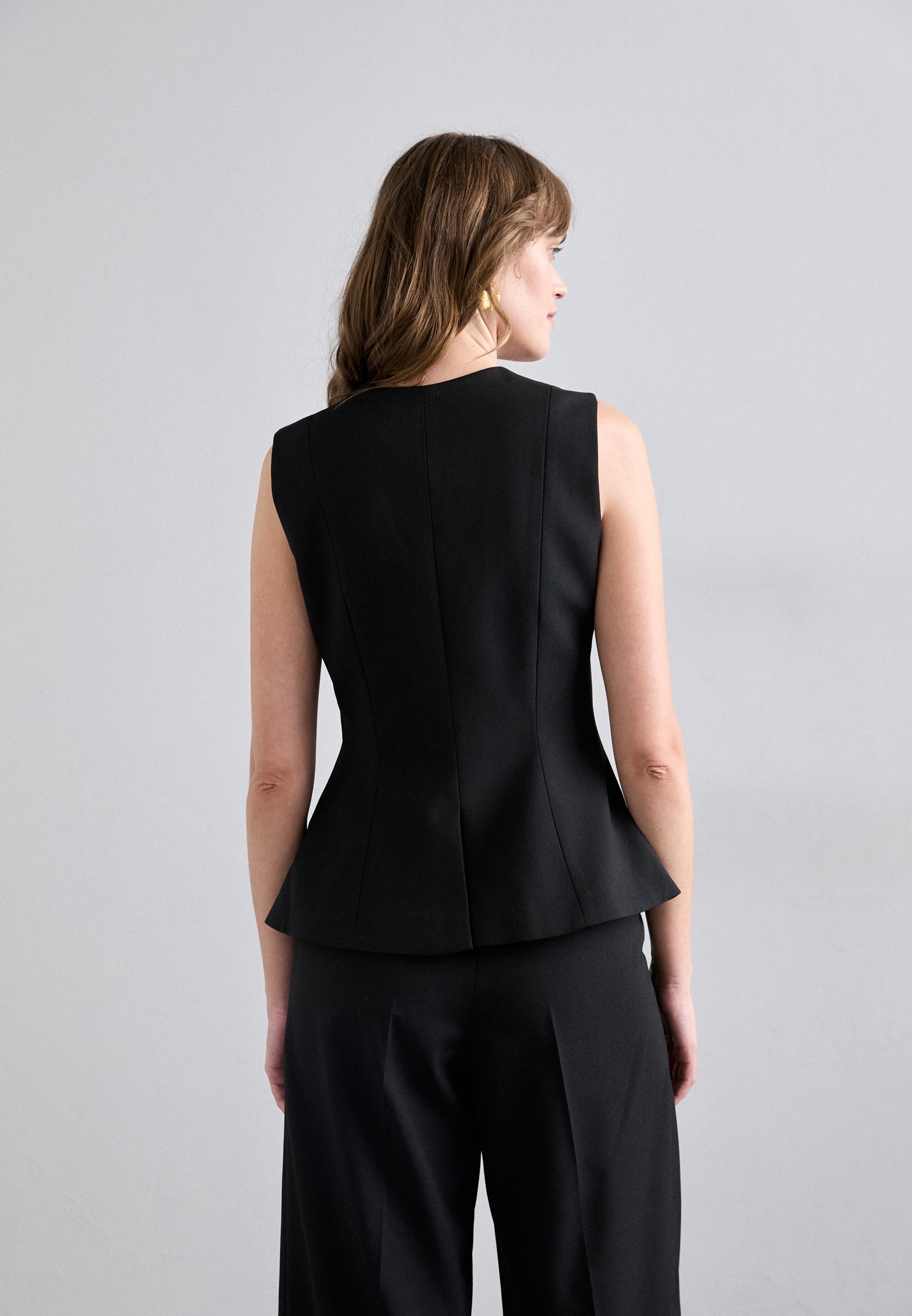 Door Malene Birger MERLIN - Vest - zwart