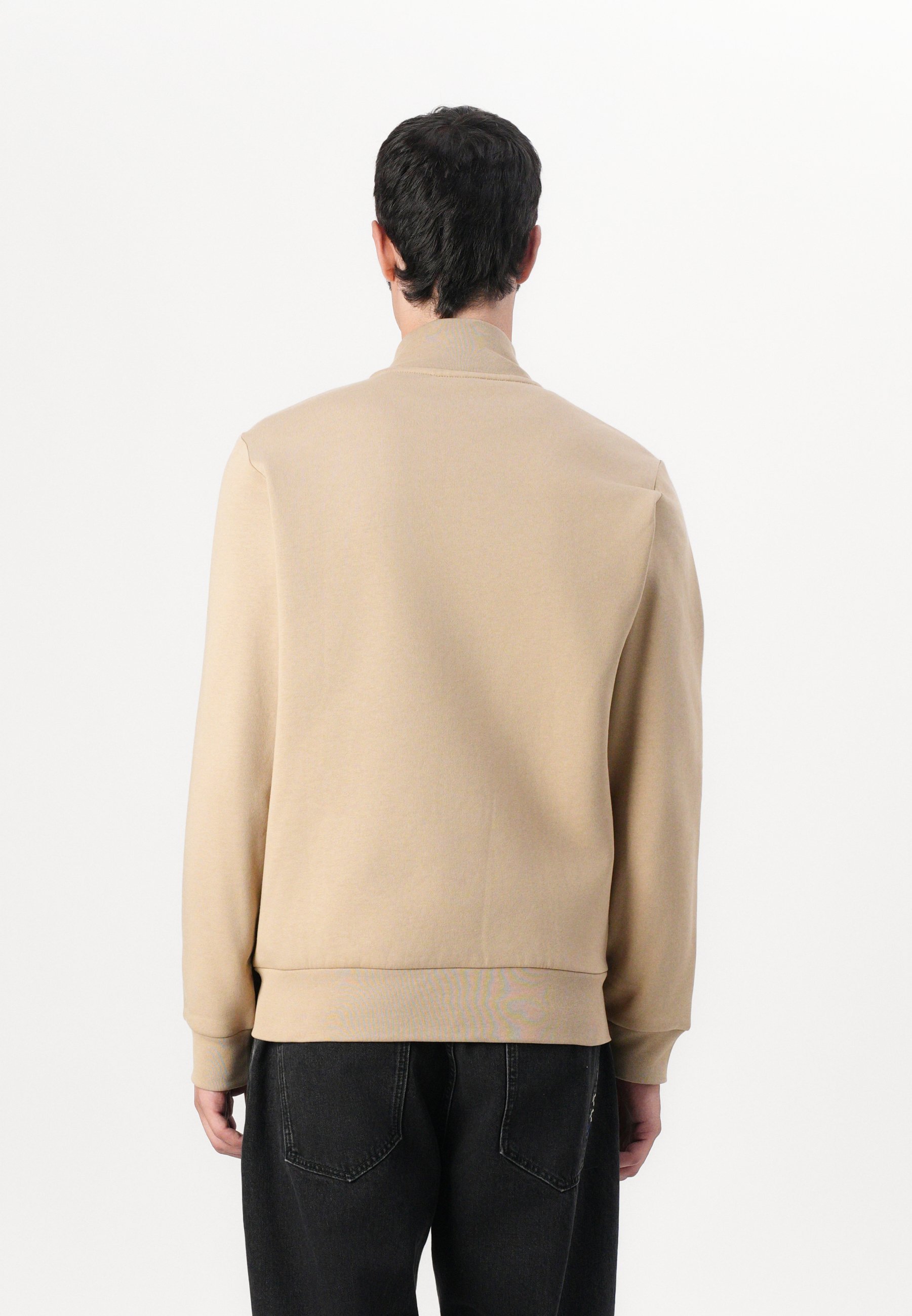 Lacoste UNISEXE - Sweat-shirt zippé - beige