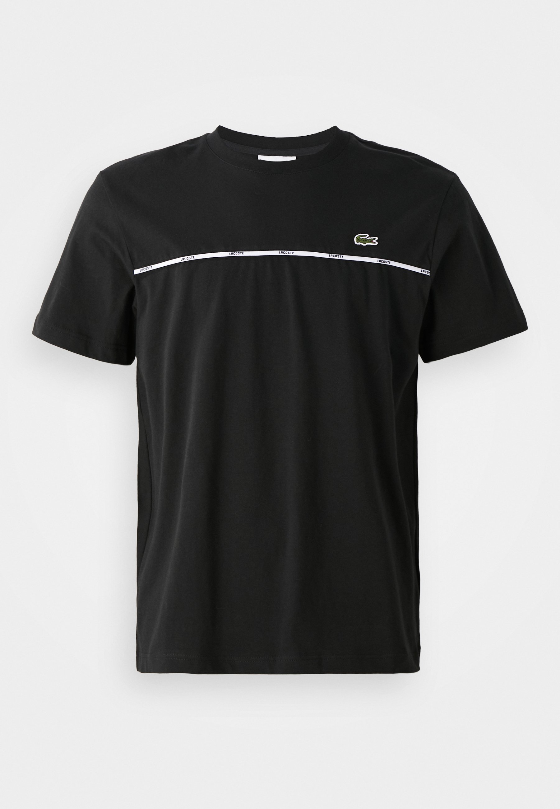 Lacoste Sport TAPE - T-Shirt mit Aufdruck - schwarz