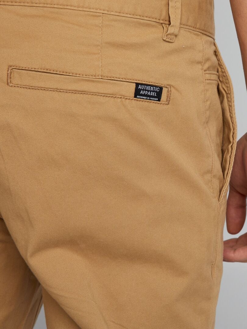 Effen chino's - BEIGE
