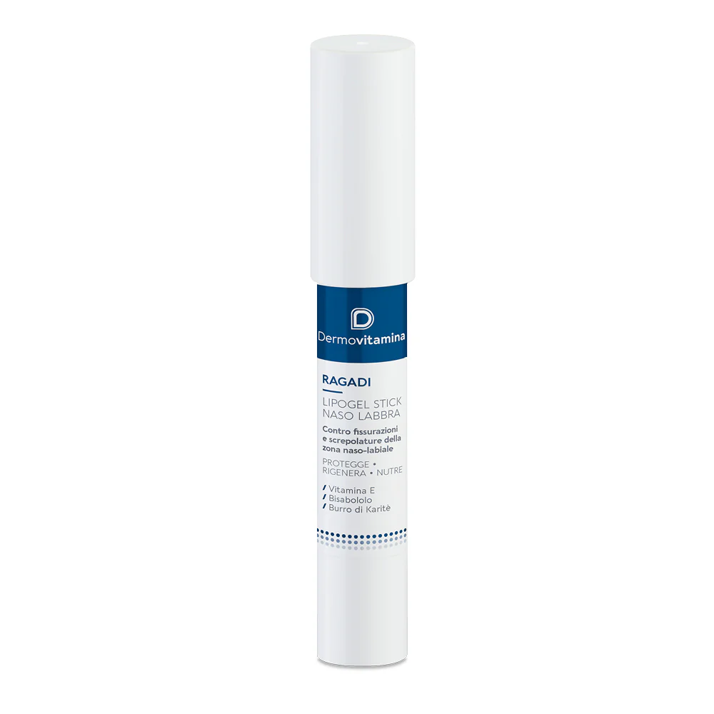 Ragadi Lipogel Stick Naso Labbra - Trattamento Riparatore, Balsamo Labbra