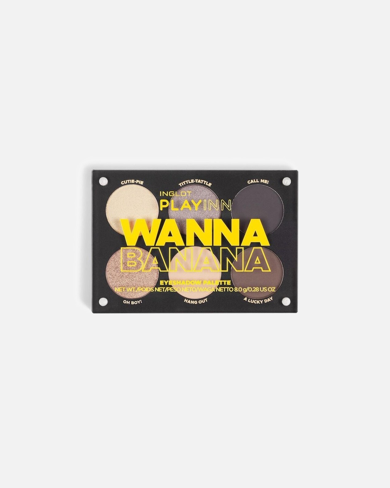 Inglot akių šešėliai „Wanna Banana“ – 1 vnt.