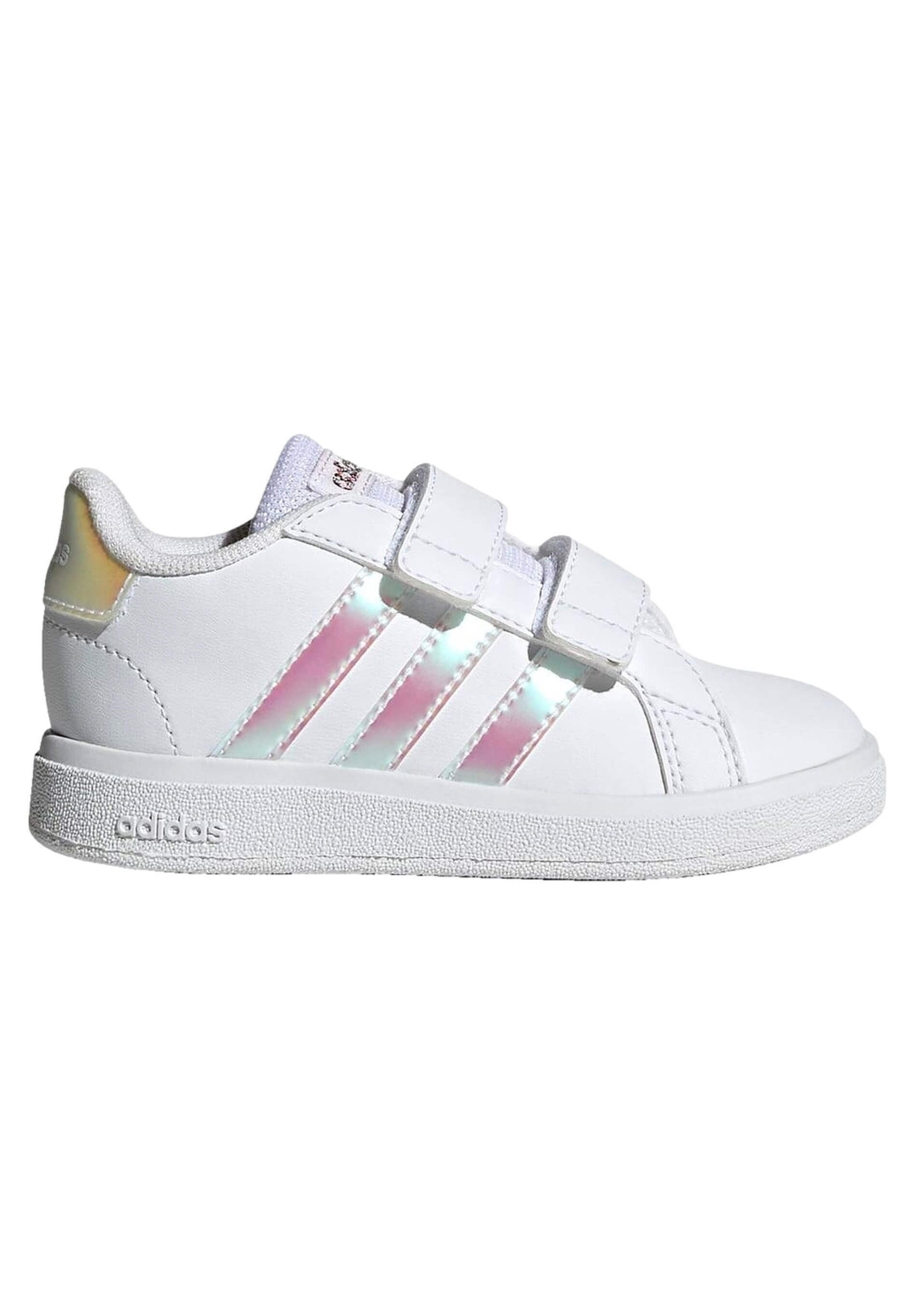 adidas Sportswear GRAND COURT LIFESTYLE HOOK AND LOOP - Sneaker - weiß