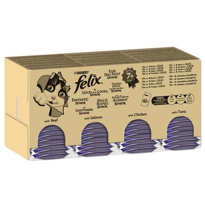 Felix Senior La fel de bun pe cât arată Mega Pachet 120 x 100g