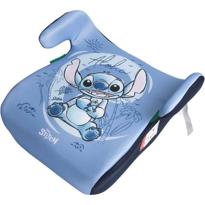 Tataway Siège auto rehausseur Disney Stitch i-Size ECE R129/03. Siège d'appoint sécurité enfant 126-150 cm, graphisme Stitch sur