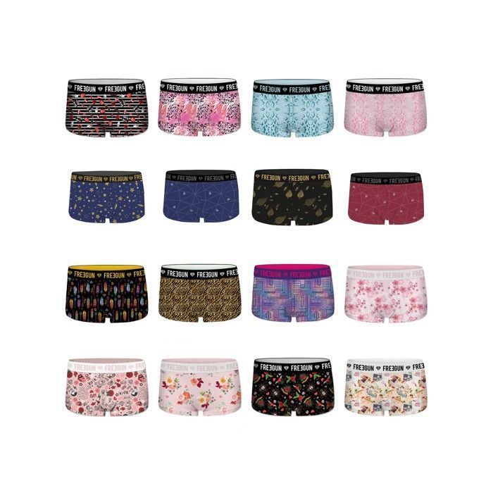 Confezione da 3 panni in microfibra Freegun Shortys Surprise per ragazze