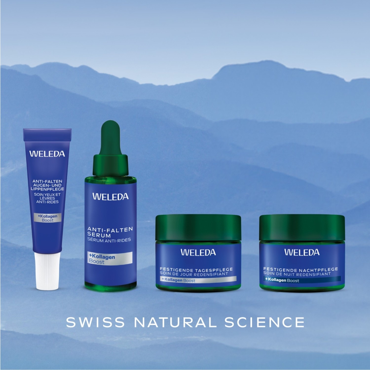 Weleda Kasvovoide Sininen Kiinteyttävä Yövoide Gentian & Edelweiss - 40 ml
