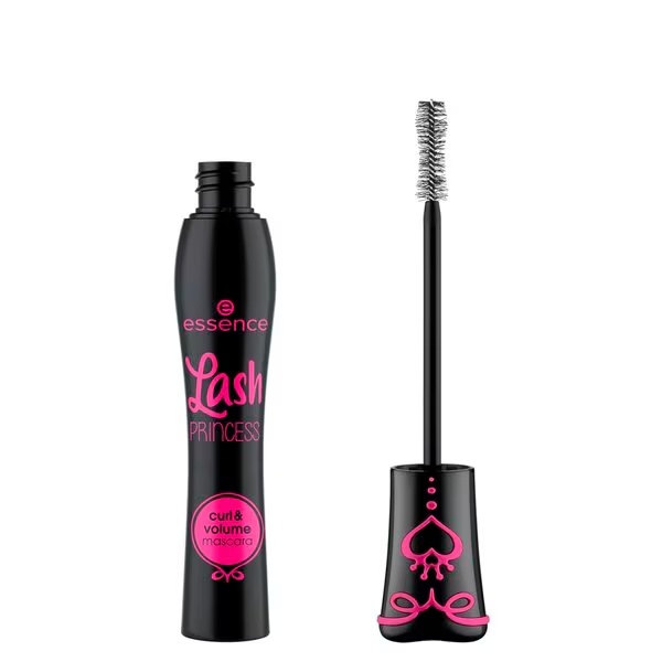 „Essence Lash Princess Curl & Volume“ blakstienų tušas, juodas, 12 ml