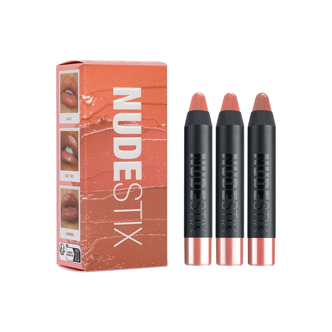 Nudestix Mini set za usne za osnivače - 1 komad