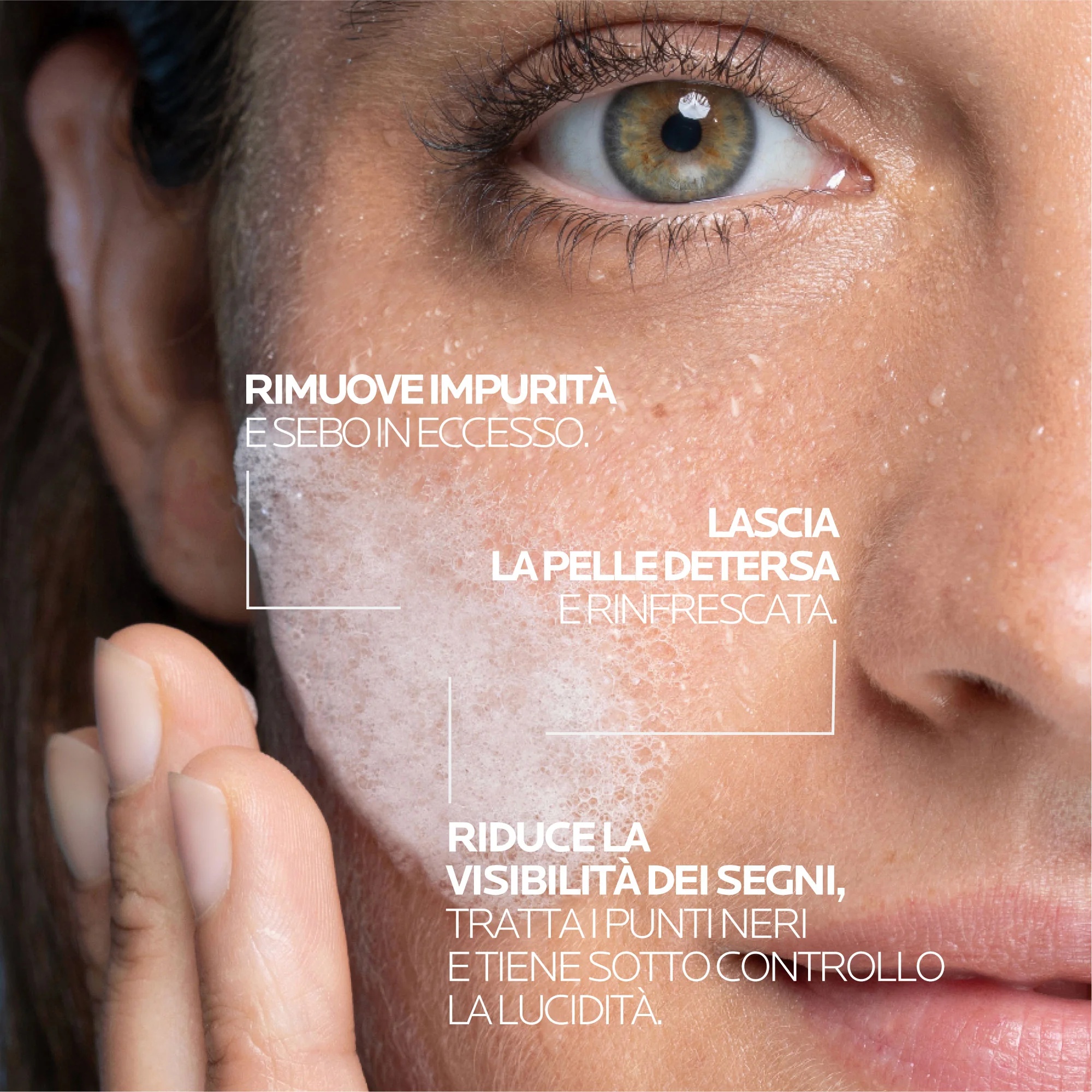 LA ROCHE POSAY La Roche Posay Effaclar Gel Mousse 400 ml Zuiverende reinigingsgel