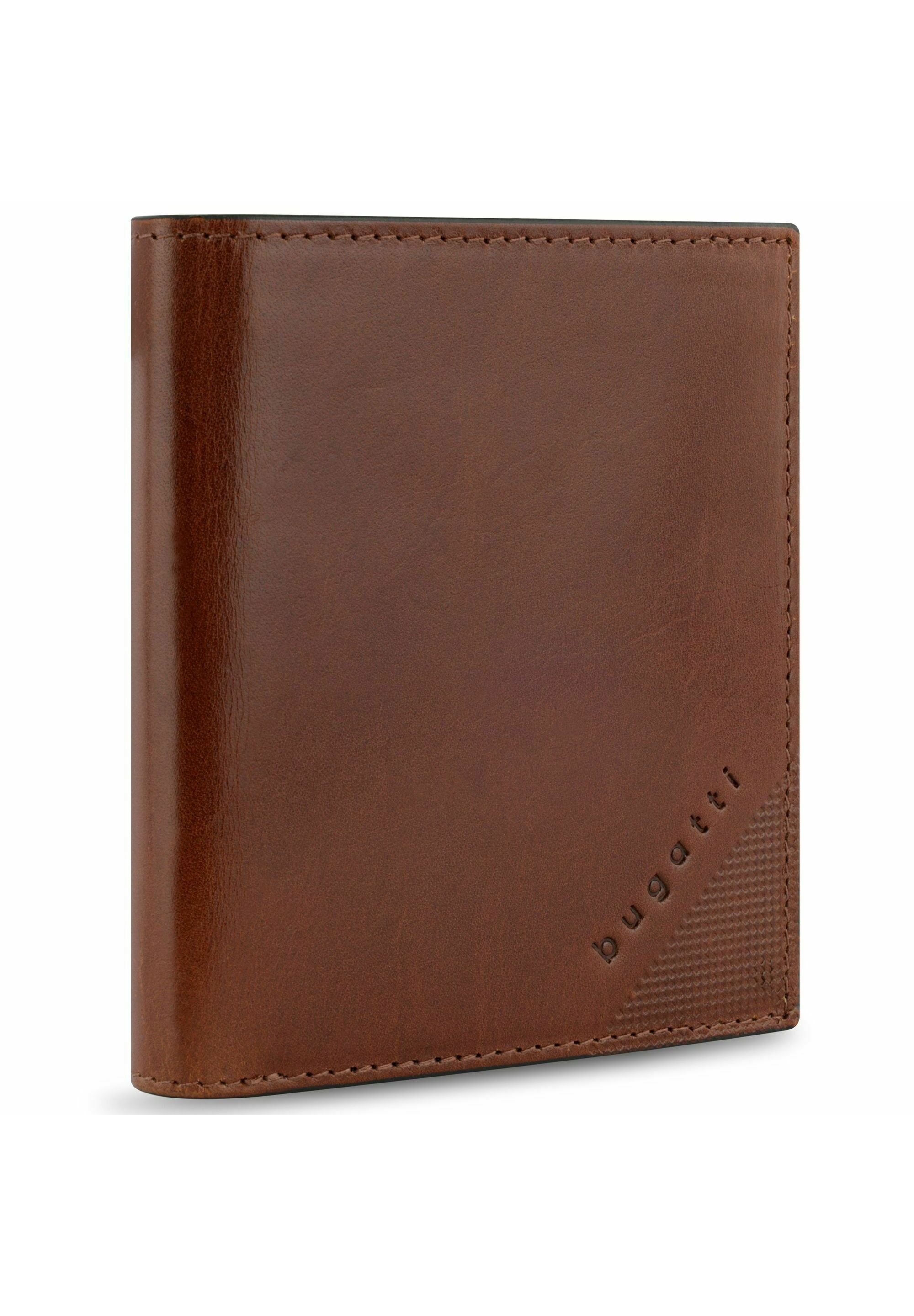 bugatti MIT KLAPPE UNISEX - Peněženka - cognac