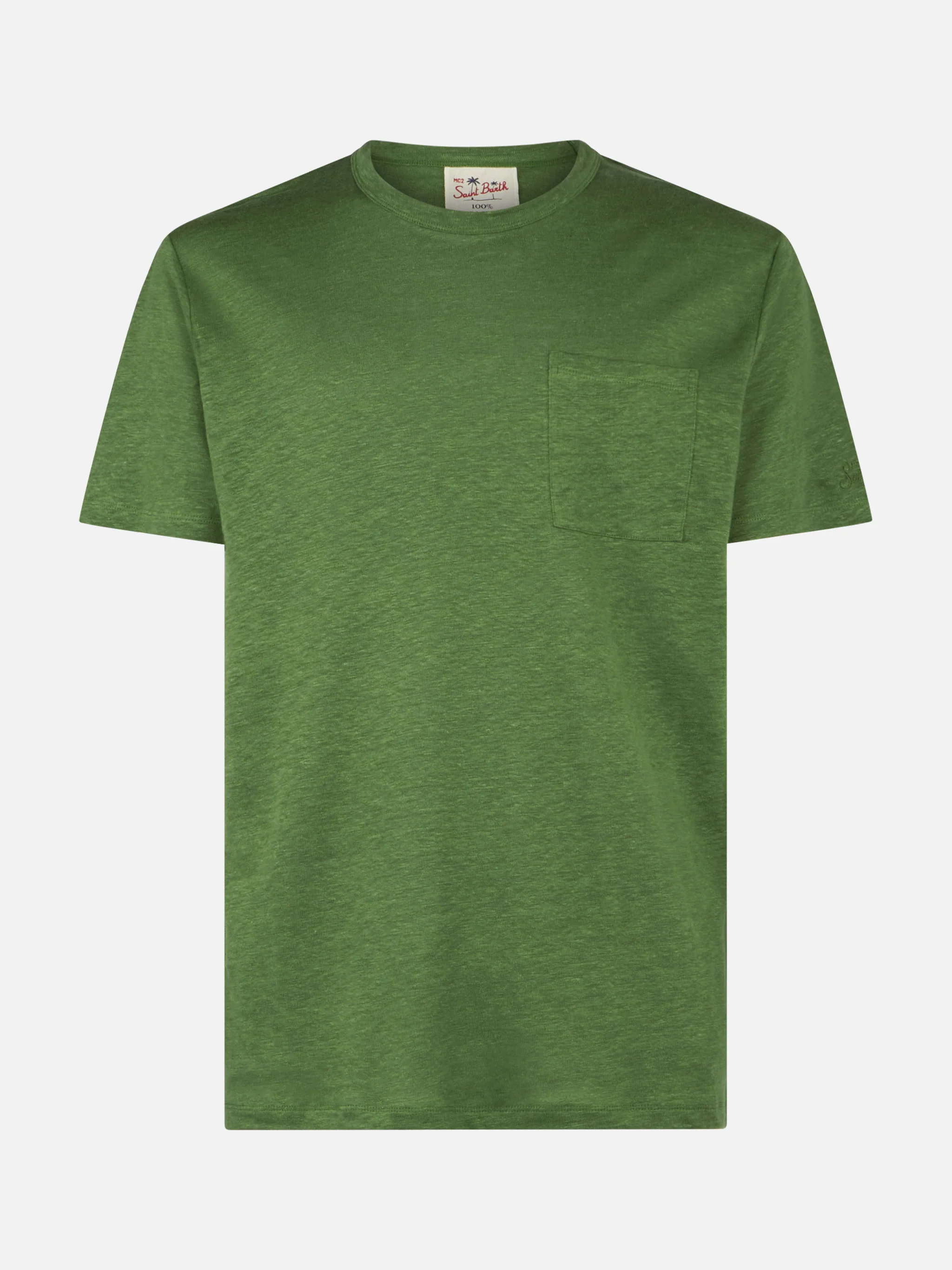 Heren T-shirt van linnenjersey