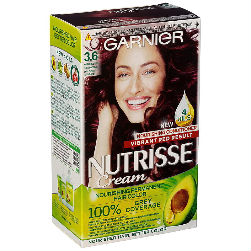 Garnier Nutrisse Crème 3.6 Donkerroodbruin