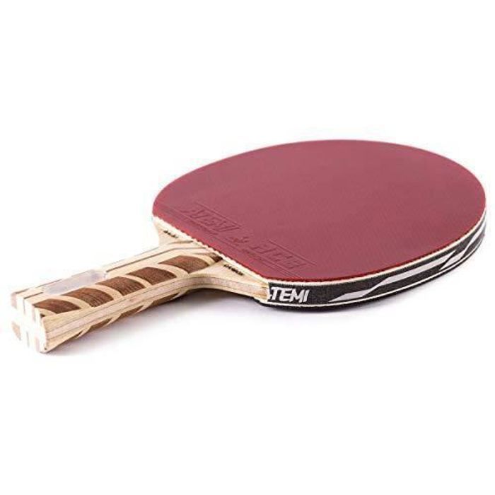 Atemi 5000 Ping Pong Racket (Carbon-Balsa Wood) Professional Table Tennis Racket for Speed, Spin, and E