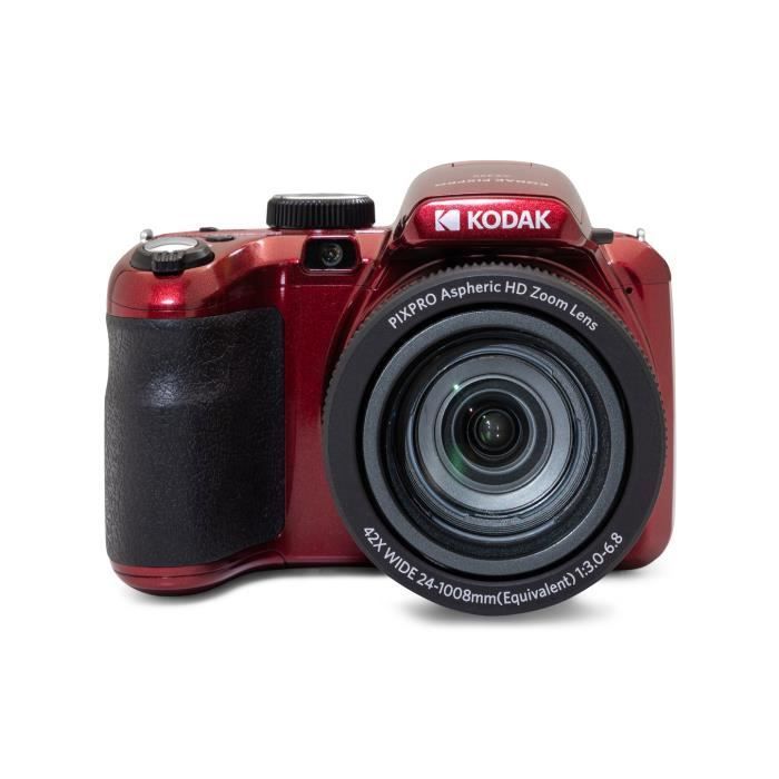 Appareil photo bridge - KODAK - AZ425 - 20,68 MP - Zoom optique 42x - Rouge