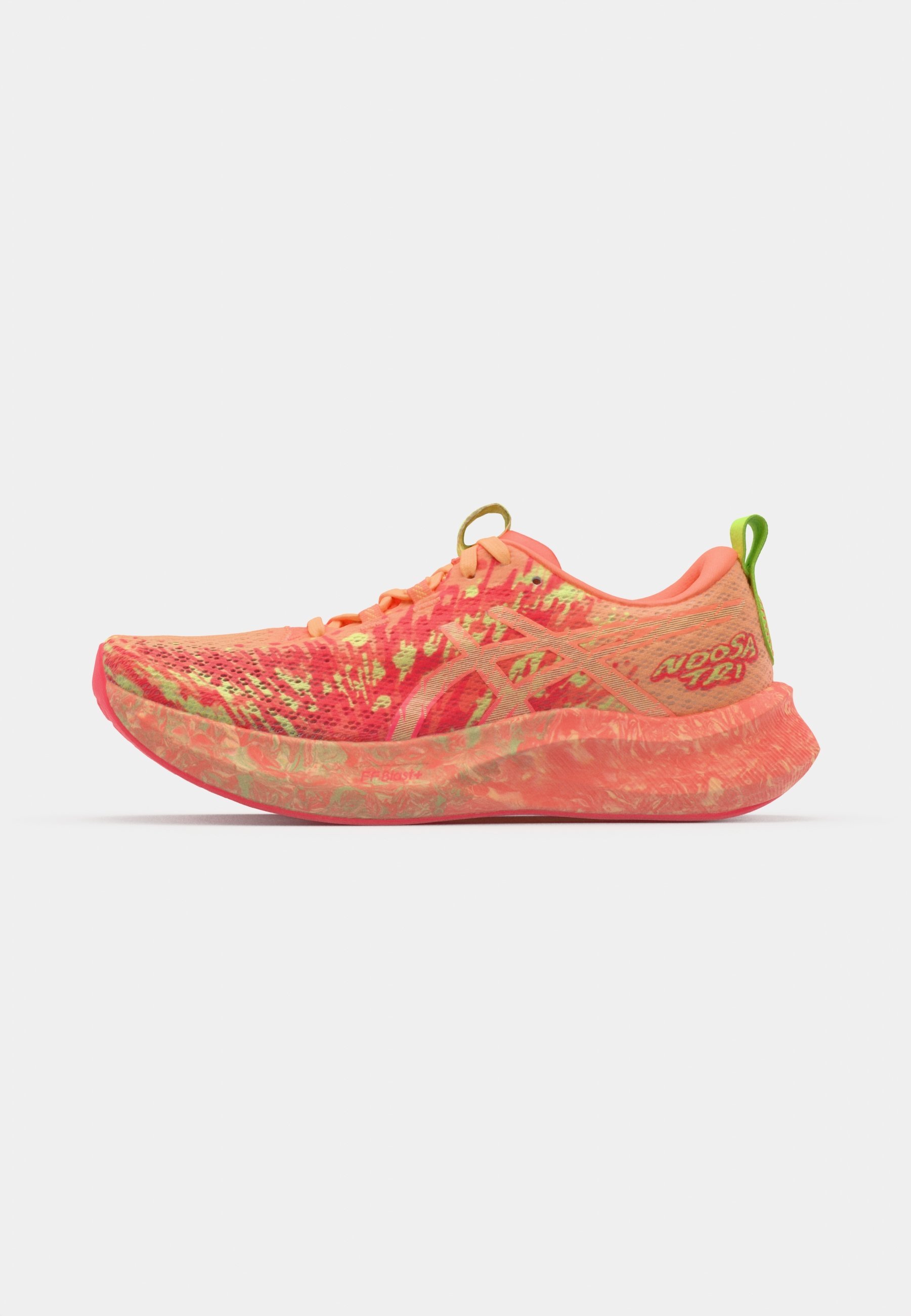 ASICS NOOSA TRI 16 - Chaussures de running sur route - orange fluo/rouge vif